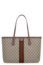 Load image into Gallery viewer, Ophidia GG supreme fabric tote bag