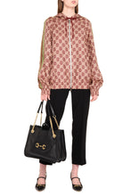 Load image into Gallery viewer, Full zip sweatshirt with side stripes