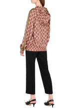 Load image into Gallery viewer, Full zip sweatshirt with side stripes