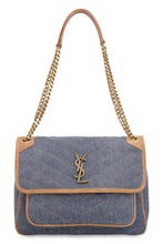 Load image into Gallery viewer, Niki denim shoulder bag