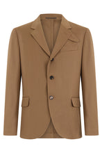 Load image into Gallery viewer, Single-breasted blazer in wool blend