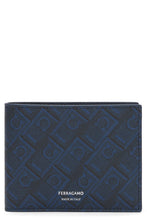 Load image into Gallery viewer, Monogram wallet in leather