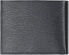 Load image into Gallery viewer, Gancini leather flap-over wallet