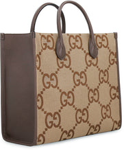 Load image into Gallery viewer, Jumbo GG fabric tote bag