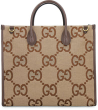Load image into Gallery viewer, Jumbo GG fabric tote bag