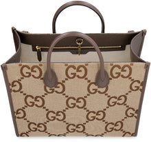 Load image into Gallery viewer, Jumbo GG fabric tote bag