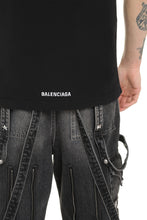 Load image into Gallery viewer, Cotton crew-neck T-shirt