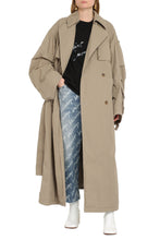 Load image into Gallery viewer, Cotton trench coat