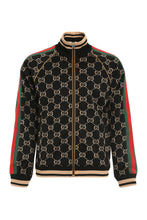 Load image into Gallery viewer, Knitted full-zip sweatshirt