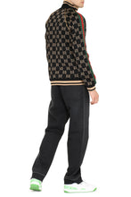Load image into Gallery viewer, Knitted full-zip sweatshirt