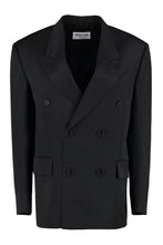 Load image into Gallery viewer, Double-breasted wool jacket