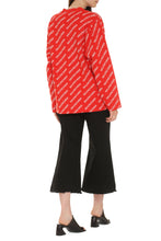 Load image into Gallery viewer, All-over logo oversize cardigan