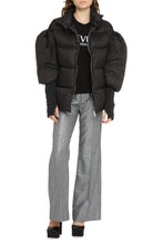 Load image into Gallery viewer, Hooded nylon down jacket