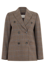 Load image into Gallery viewer, Double-breasted wool blazer