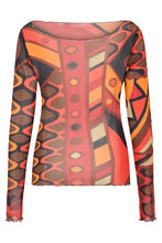 Load image into Gallery viewer, Tulle top with vivarium print
