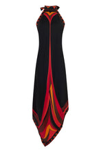 Load image into Gallery viewer, Silk dress with print