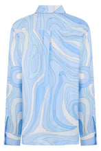 Load image into Gallery viewer, Silk shirt with print