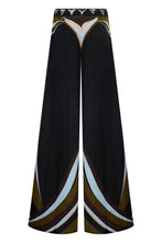 Load image into Gallery viewer, Palazzo pants in printed silk