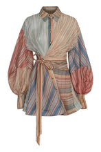 Load image into Gallery viewer, Striped minidress Rebellion