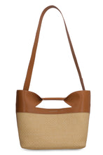 Load image into Gallery viewer, The Bow raffia handbag