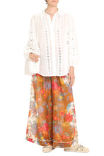 Load image into Gallery viewer, Devi Spliced Billow ramie shirts