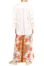Load image into Gallery viewer, Devi Spliced Billow ramie shirts