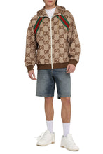 Load image into Gallery viewer, Jumbo GG printed bomber jacket