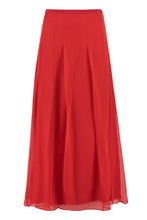 Load image into Gallery viewer, Silk midi skirt