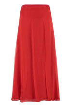Load image into Gallery viewer, Silk midi skirt