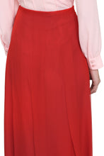 Load image into Gallery viewer, Silk midi skirt
