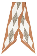 Load image into Gallery viewer, Printed silk scarf