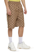 Load image into Gallery viewer, Printed techno fabric bermuda-shorts