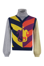 Load image into Gallery viewer, Jacquard wool sweater