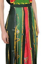 Load image into Gallery viewer, Printed pleated skirt