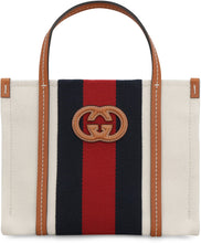 Load image into Gallery viewer, Interlocking G canvas tote bag