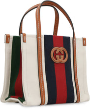 Load image into Gallery viewer, Interlocking G canvas tote bag
