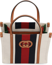Load image into Gallery viewer, Interlocking G canvas tote bag