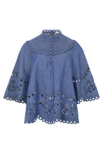 Load image into Gallery viewer, Blouse with wide sleeves