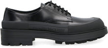 Load image into Gallery viewer, Leather lace-up derby shoes