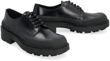 Load image into Gallery viewer, Leather lace-up derby shoes