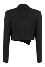 Load image into Gallery viewer, Wool-cotton blend blazer