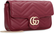 Load image into Gallery viewer, GG Marmont Leather mini crossbody bag