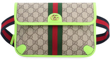 Load image into Gallery viewer, Ophidia GG Supreme fabric belt bag