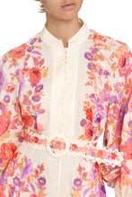 Load image into Gallery viewer, Raie Billow linen midi-dress