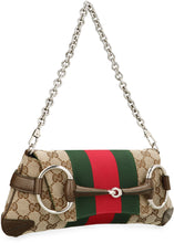 Load image into Gallery viewer, Gucci Horsebit Chain small shoulder bag