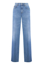 Load image into Gallery viewer, Wide-leg jeans