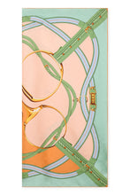 Load image into Gallery viewer, Silk jacquard printed scarf