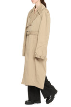 Load image into Gallery viewer, Cotton trench coat