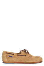 Load image into Gallery viewer, Boat shoes in suede leather