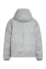 Load image into Gallery viewer, Hooded full-zip down jacket
